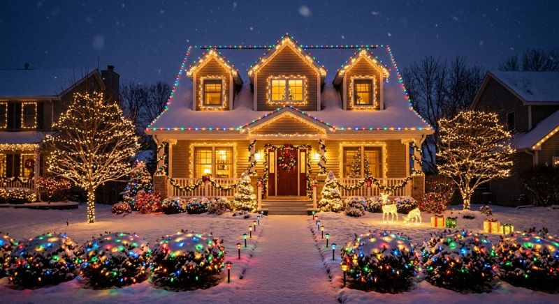 Seasonal Lights Installation in Olathe, KS