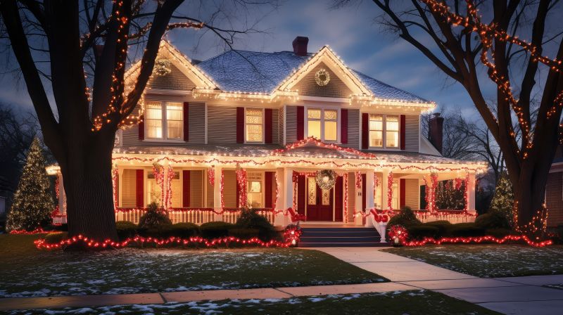 Seasonal Lights Installation in Roswell, GA